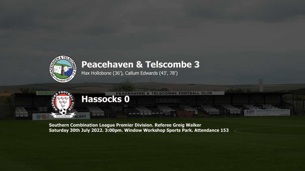 Report: Peacehaven & Telscombe 3-0 Hassocks