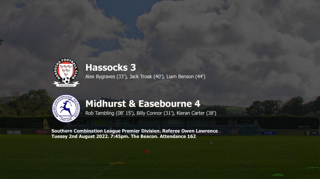 Report: Hassocks 3-4 Midhurst & Easebourne