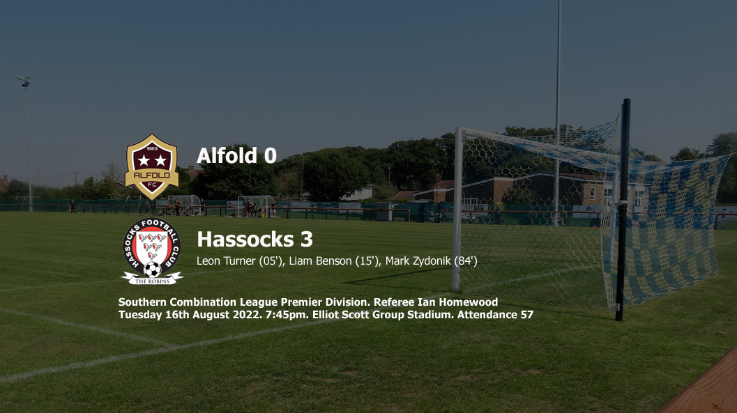 Report: Alfold 0-3 Hassocks