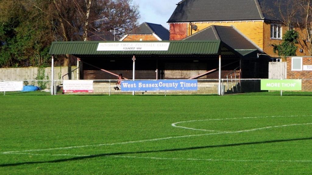 Gorings Mead, home of Horsham YMCA Football Club