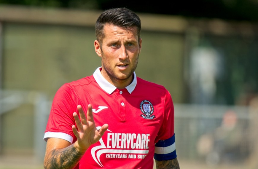 Lewis Westlake playing for Hassocks