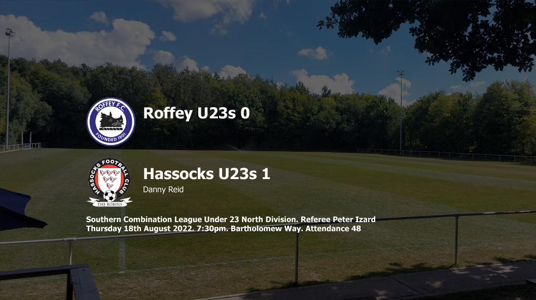 Report: Roffey U23s 0-1 Hassocks U23s