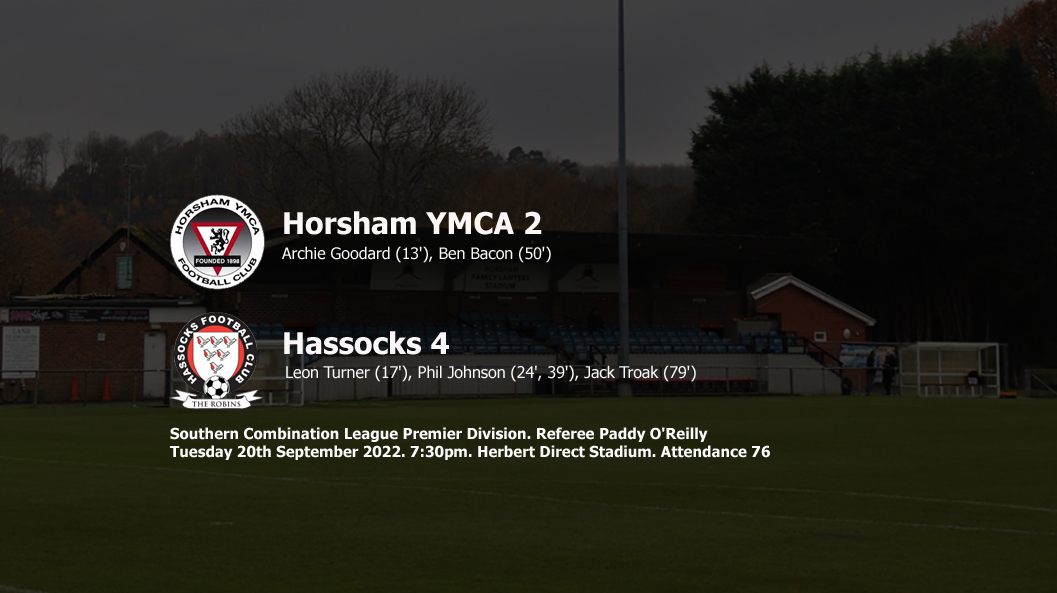 Report: Horsham YMCA 2-4 Hassocks
