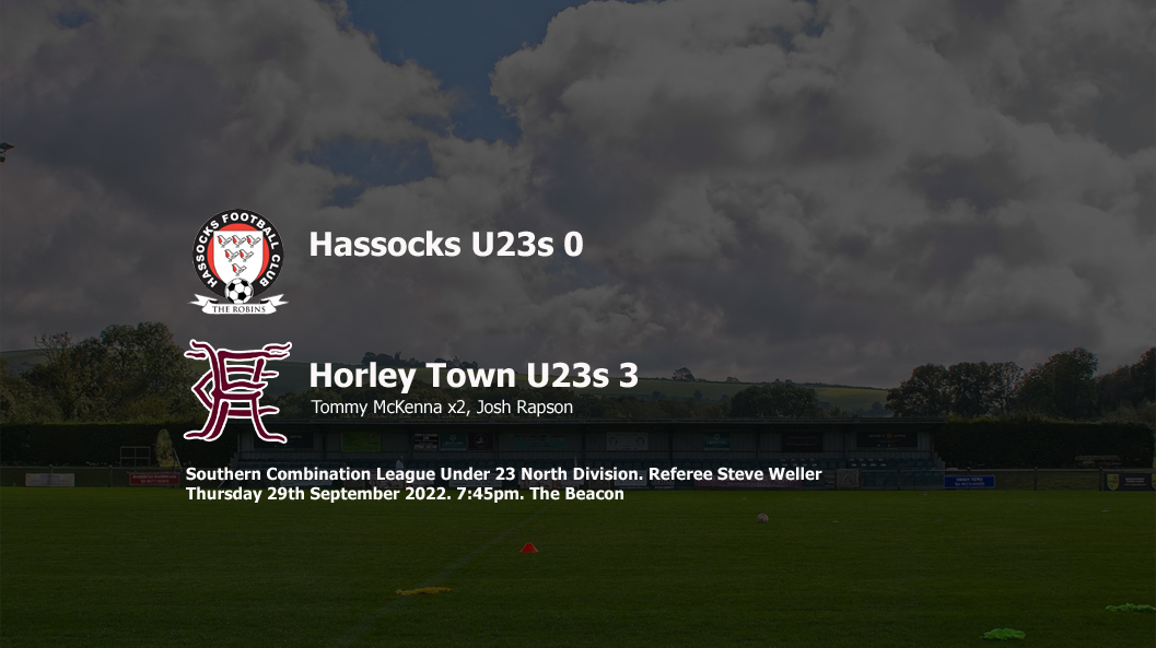Report: Hassocks U23s 0-3 Horley Town U23s