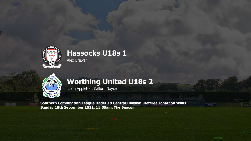 Report: Hassocks U18s 1-2 Worthing United 18s