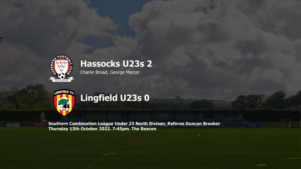 Report: Hassocks U23s 2-0 Lingfield U23s