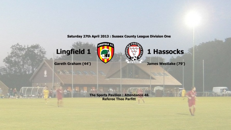 Report: Lingfield 1-1 Hassocks, 27/11/13