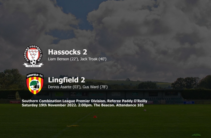 Hassocks were left frustrated following an entertaining 2-2 draw at home to Lingfield