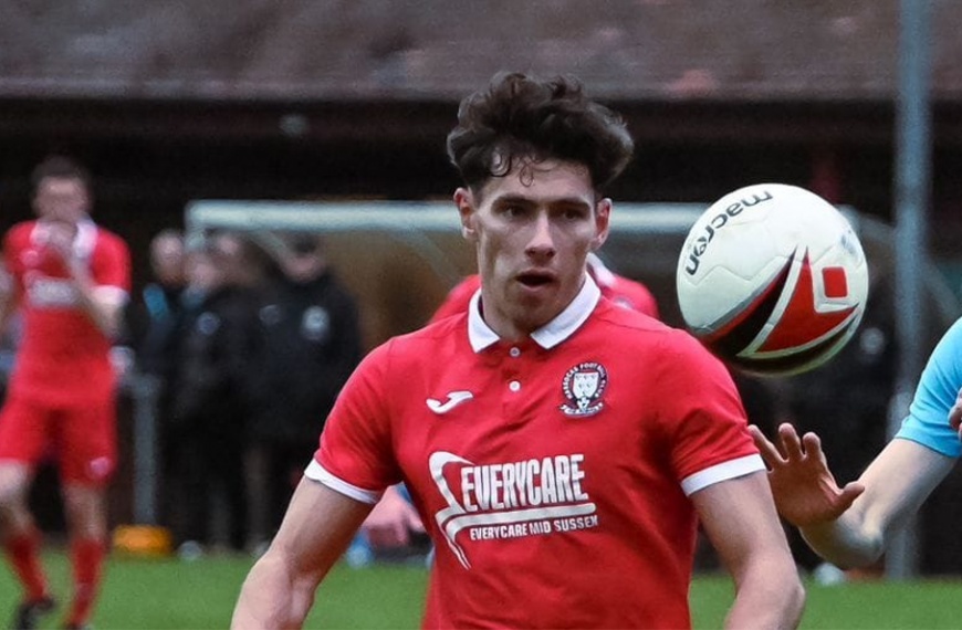 Liam Benson scored four goals in three games in November 2022 for Hassocks