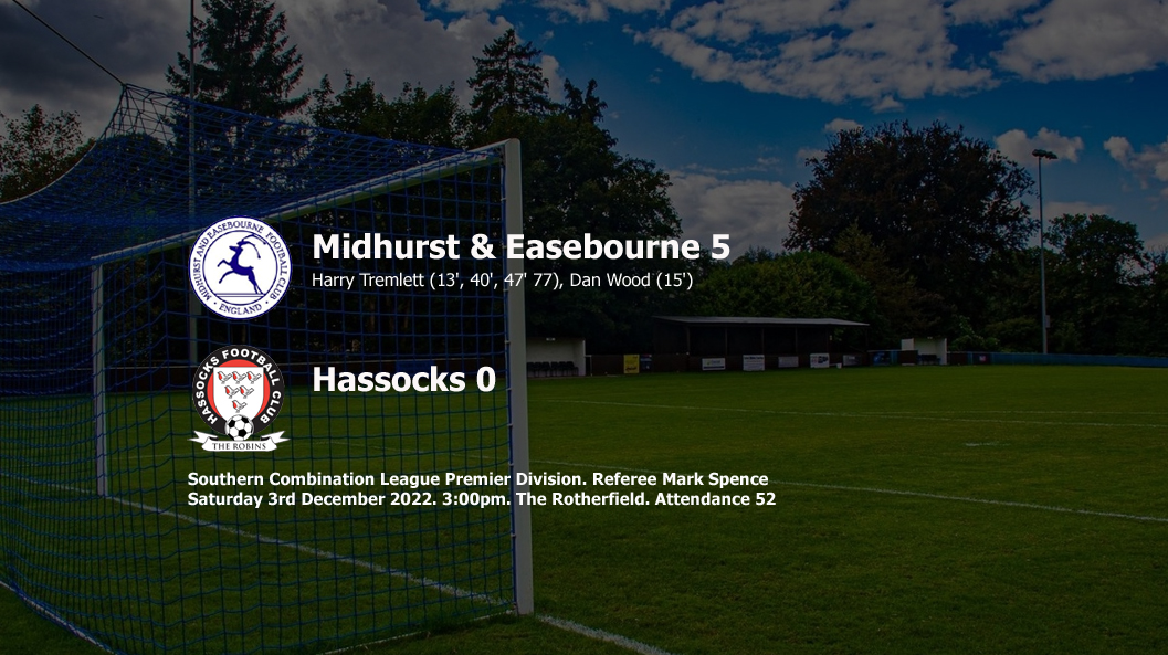 Report: Midhurst & Easebourne 5-0 Hassocks