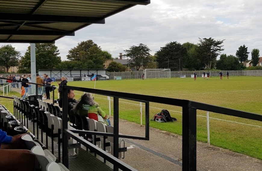 The Oval, home of Eastbourne United AFC