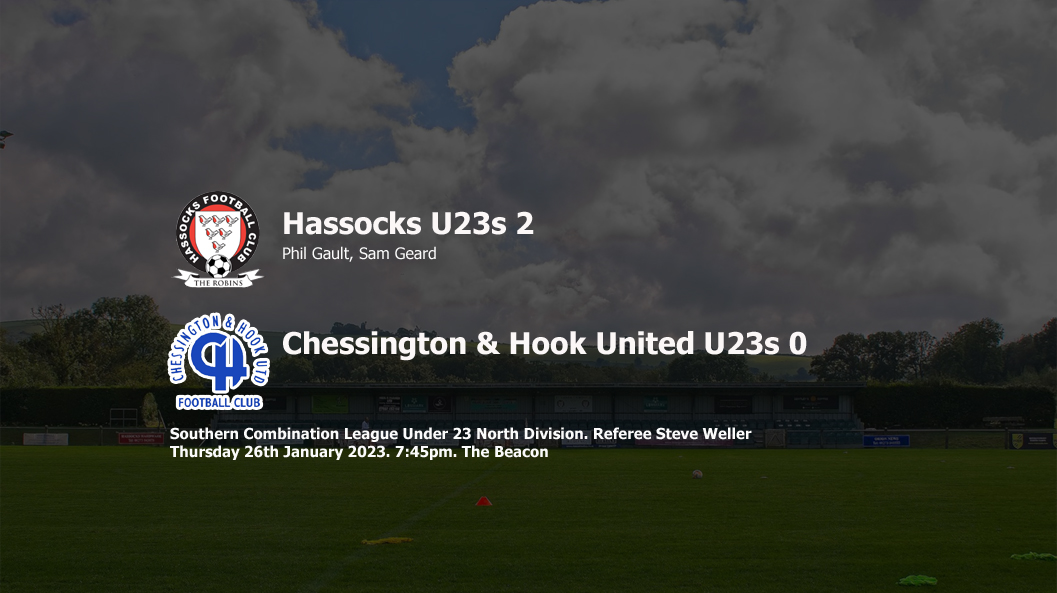 Report: Hassocks U23s 2-0 Chessington & Hook United U23s
