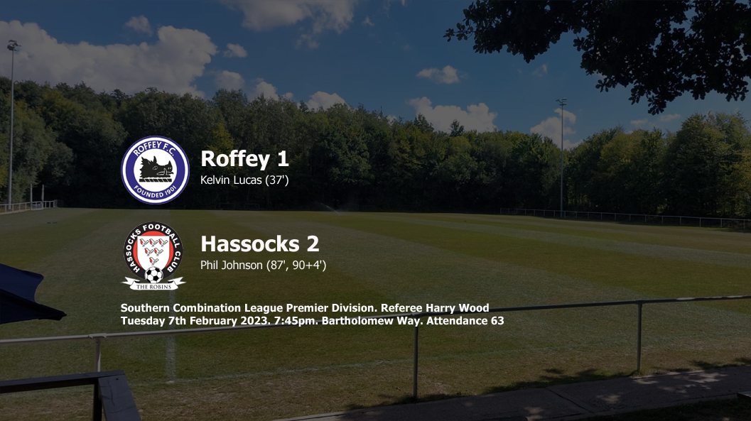 Report: Roffey 1-2 Hassocks