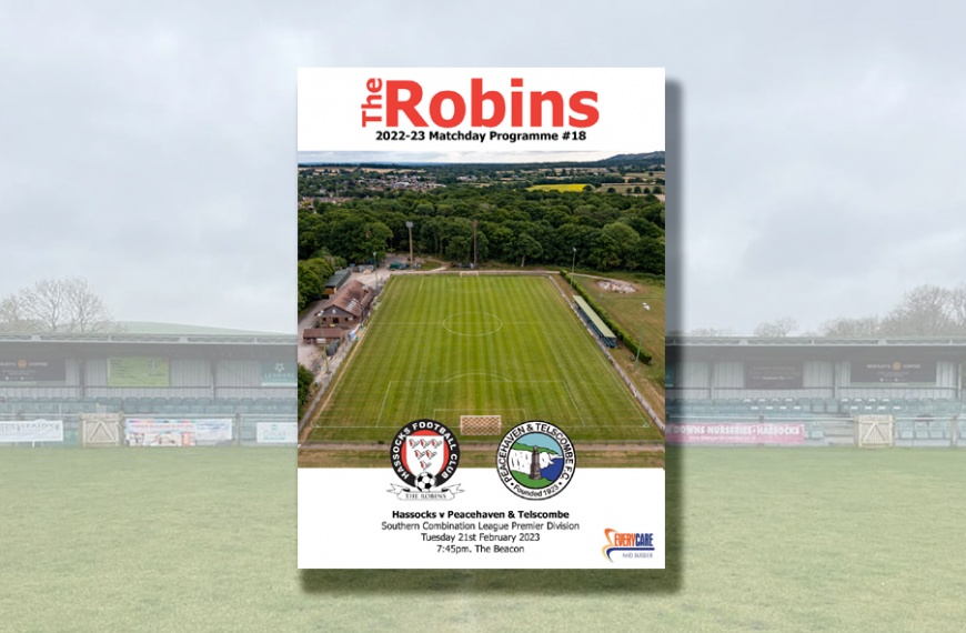 Download your Hassocks v Peacehaven & Telscombe programme