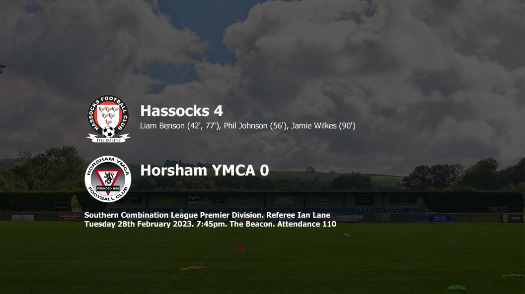Report: Hassocks 4-0 Horsham YMCA