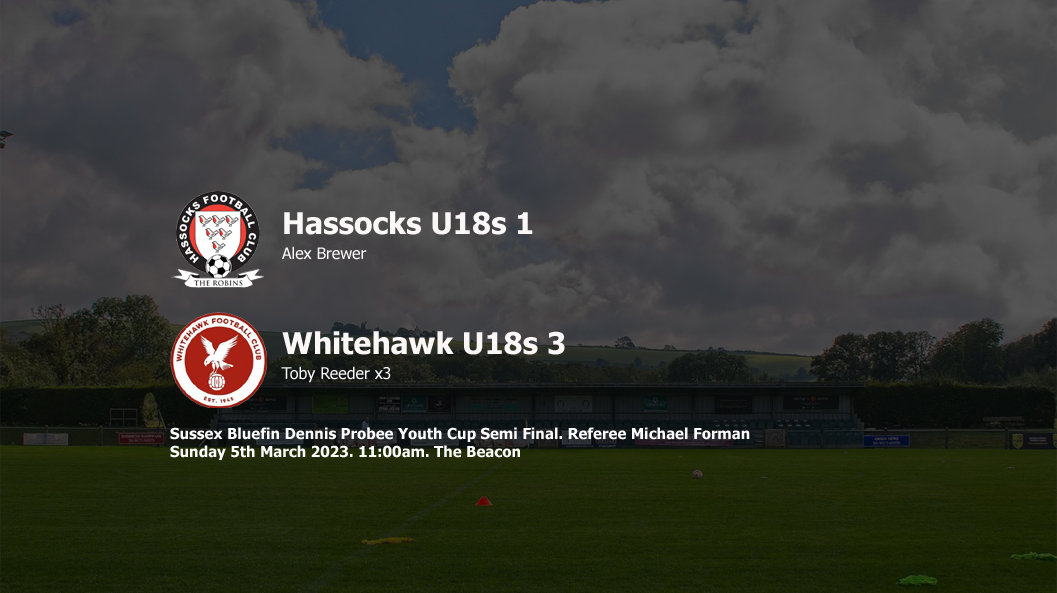 Report: Hassocks U18s 1-3 Whitehawk U18s