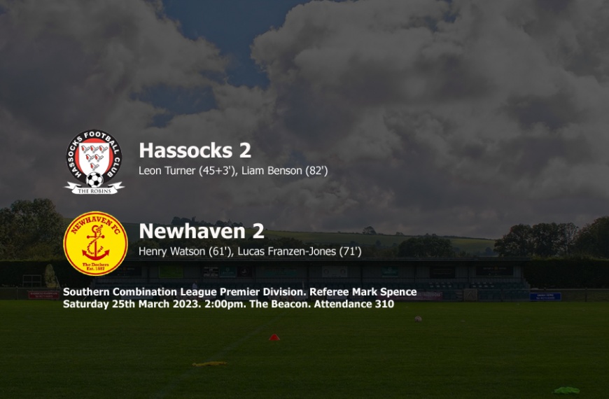 Hassocks picked up a useful 2-2 draw against Newhaven on Non-League Day 2023