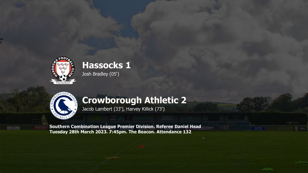 Report: Hassocks 1-2 Crowborough Athletic