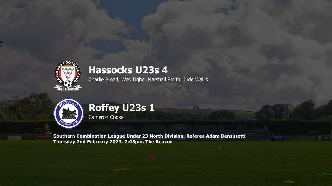 Report: Hassocks U23s 4-1 Roffey U23s