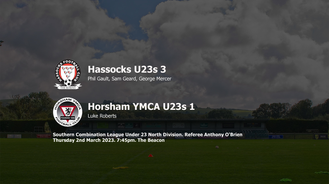 Report: Hassocks U23s 3-1 Horsham YMCA U23s