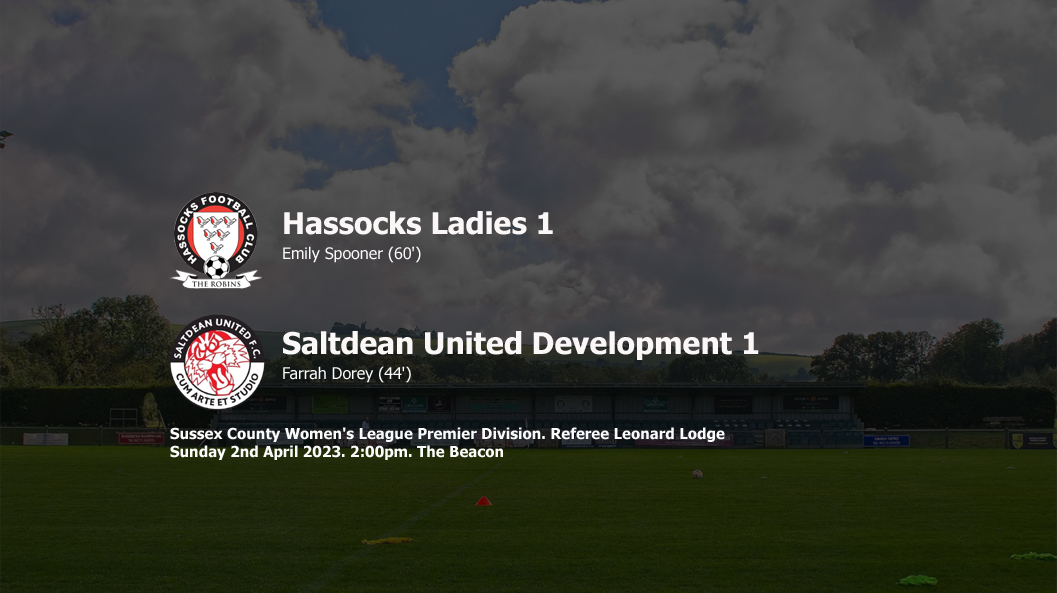 Report: Hassocks Ladies 1-1 Saltdean United Development Women