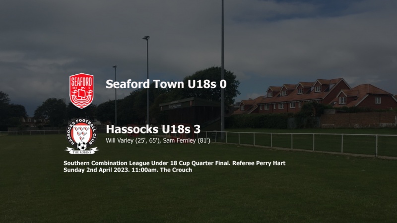 Report: Seaford Town U18s 0-3 Hassocks U18s