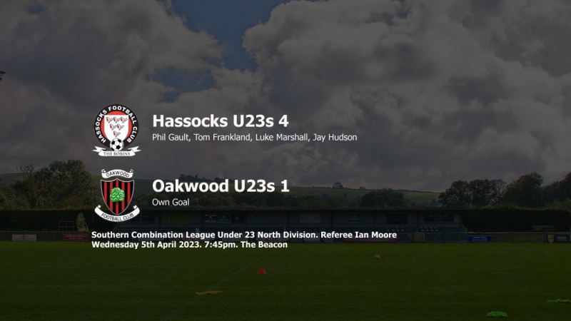 Report: Hassocks U23s 4-1 Oakwood U23s