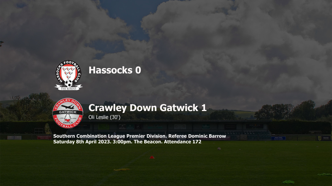 Report: Hassocks 0-1 Crawley Down Gatwick