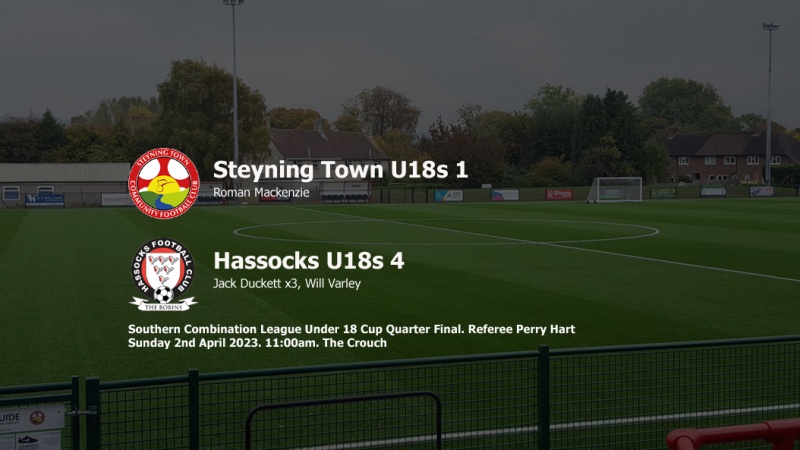 Report: Steyning Town U18s 1-4 Hassocks U18s