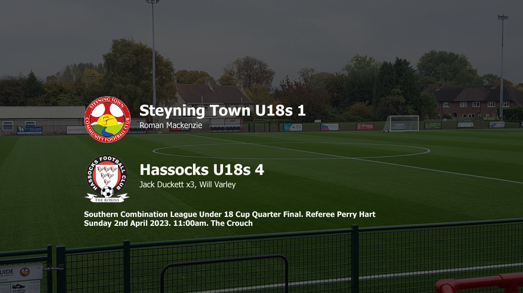 Report: Steyning Town U18s 1-4 Hassocks U18s