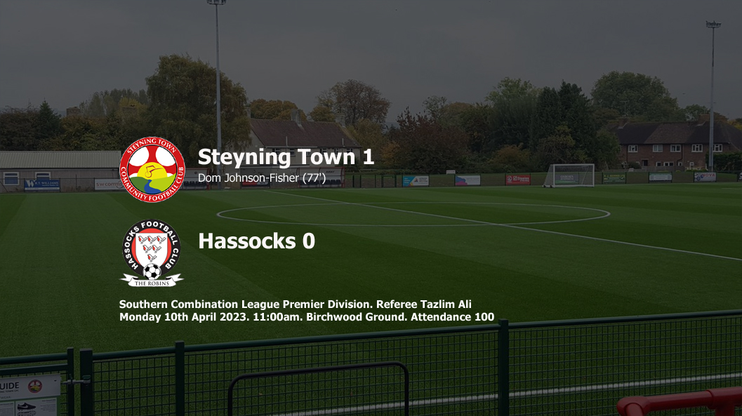 Report: Steyning Town 1-0 Hassocks