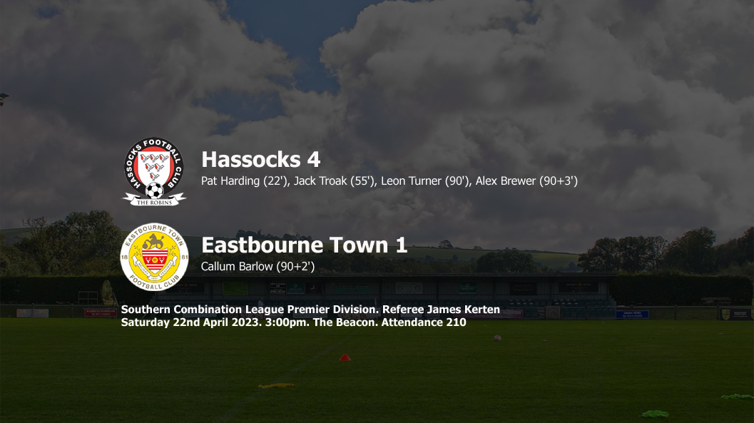 Report: Hassocks 4-1 Eastbourne Town