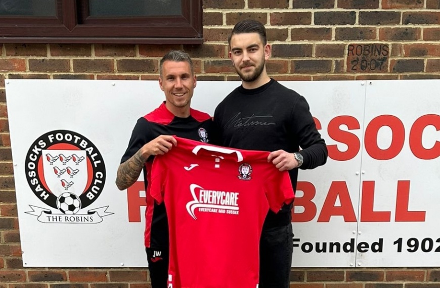 Hassocks have signed winger Kyle Woolven from AFC Varndeanians