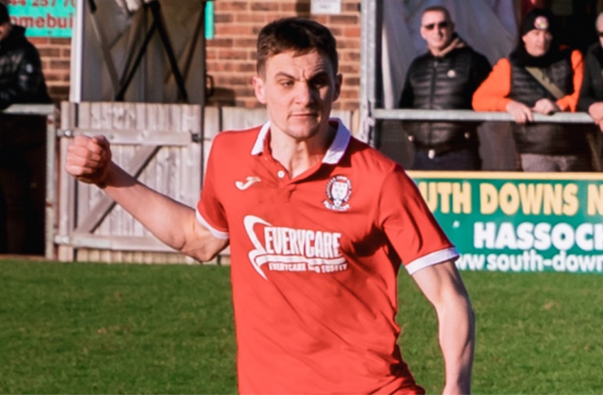 Jack Troak was named Hassocks Player of the Month for April 2023