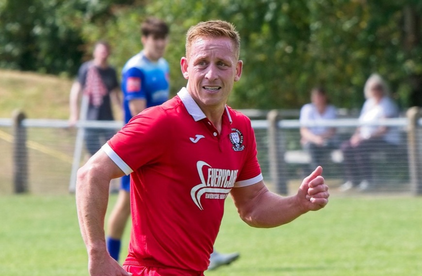 Pat Harding playing for Hassocks