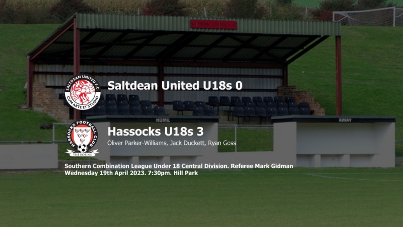 Report: Saltdean United U18s 0-3 Hassocks U18s