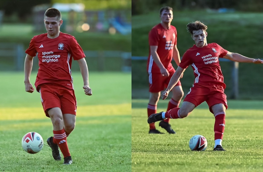 Hassocks have signed young Three Bridges duo Elliott Hanslow and Josh Mundy on dual registration