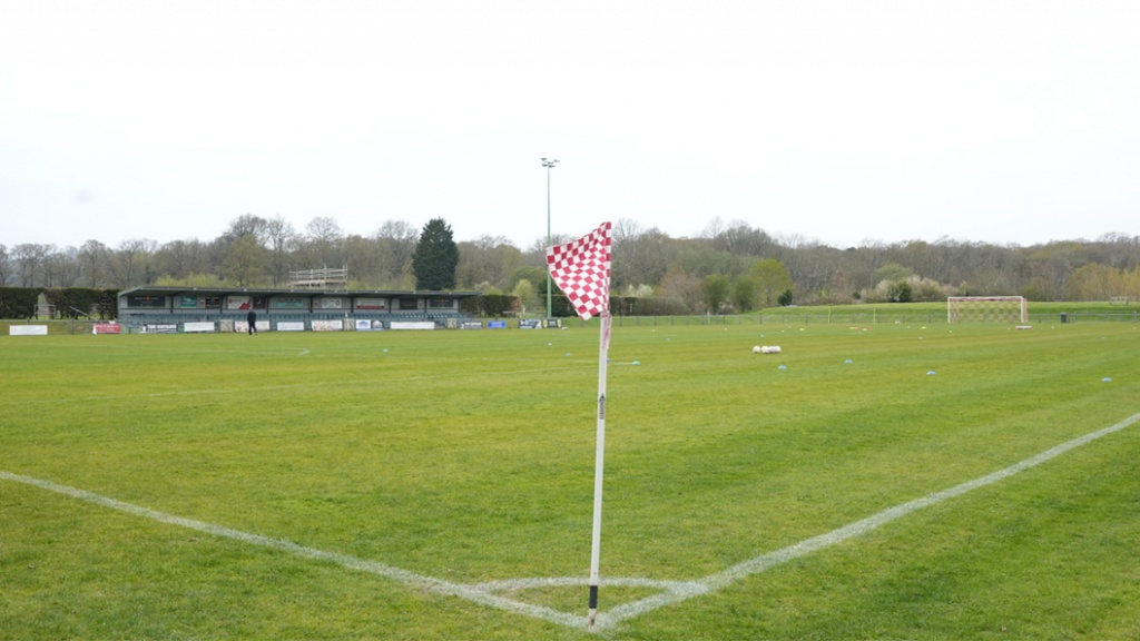 The Beacon before the Southern Combination League Premier Division game between Hassocks and Eastbourne Town
