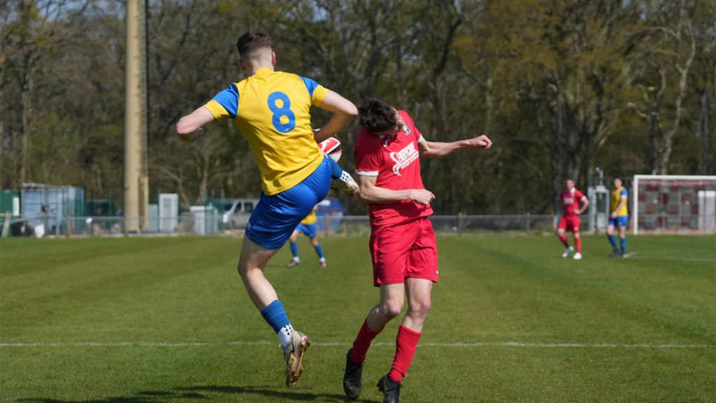 Hassocks against Eastbourne Town in Southern Combination Premier Division action