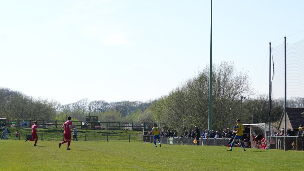 The Beacon during Hassocks against Eastbourne Town