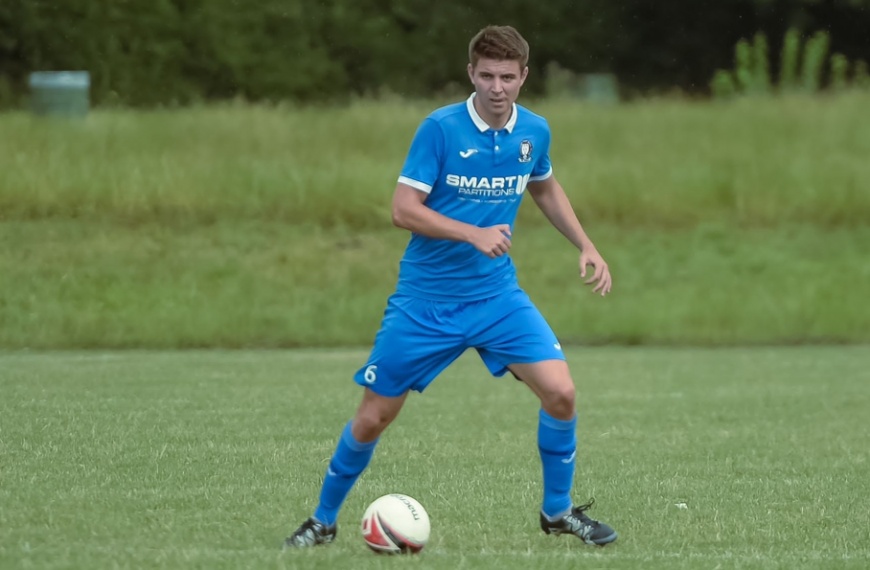 Matt Gunn in action for Hassocks against Billingshurst