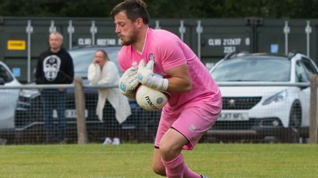 Hassocks goalkeeper Fraser Trigwell