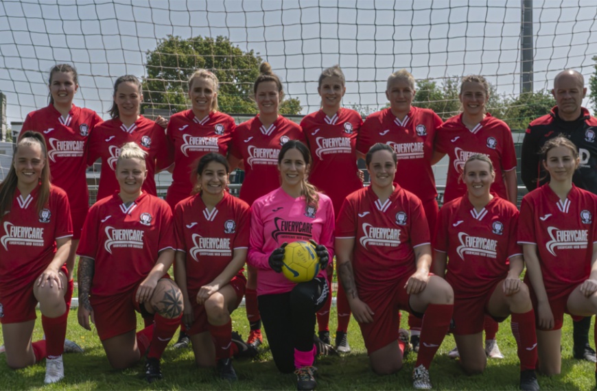 Hassocks Ladies won the Sussex County League title in the 2022-23 season