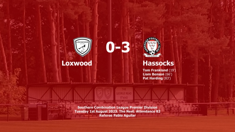 Report: Loxwood 0-3 Hassocks