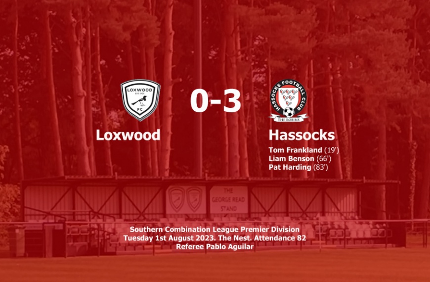 Hassocks picked up their first win of the 2023-24 season with a 3-0 success away at Loxwood