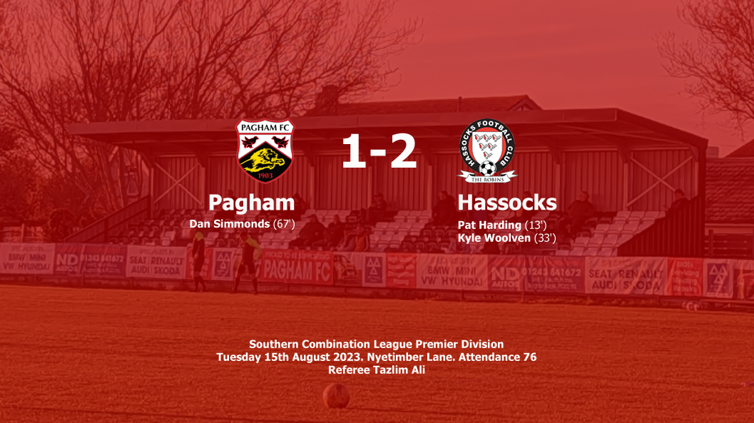 Report: Pagham 1-2 Hassocks