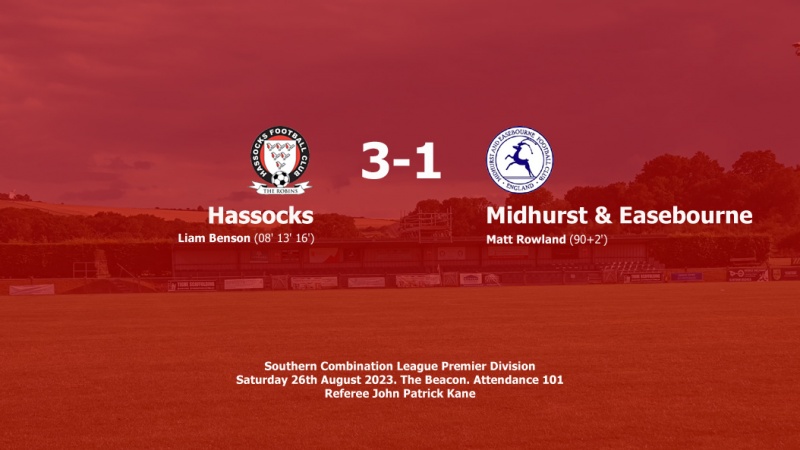 Report: Hassocks 3-1 Midhurst & Easebourne