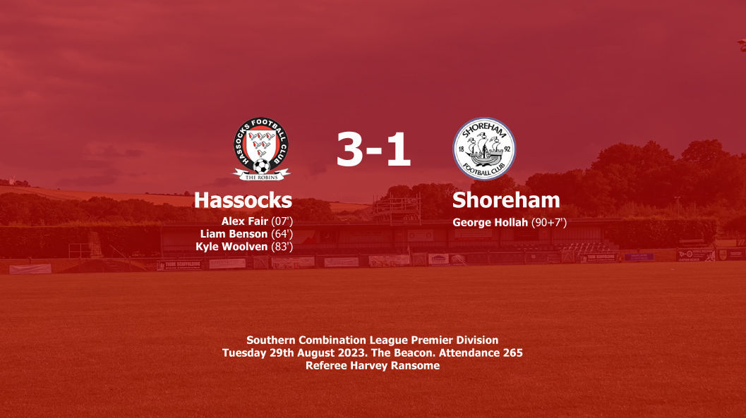 Report: Hassocks 3-1 Shoreham