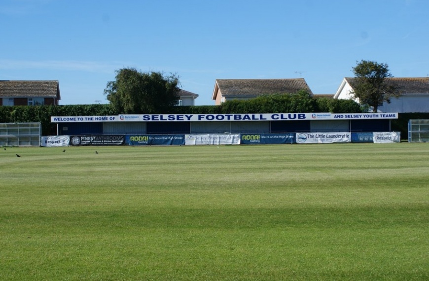 Seal Bay Stadium, home of Selsey Football Club