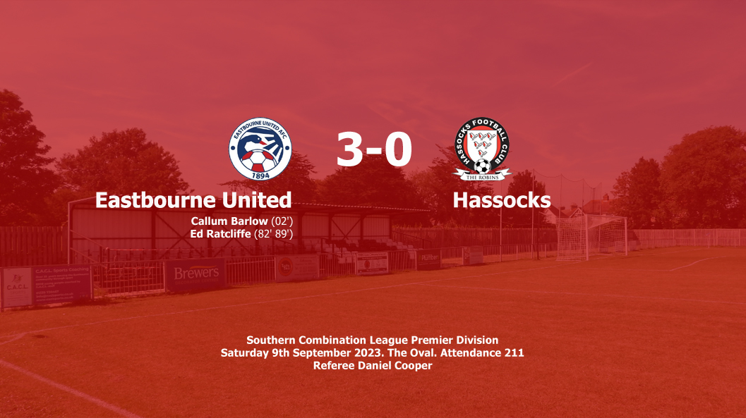 Report: Eastbourne United 3-0 Hassocks
